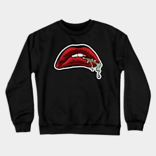 Horror Ricky Lips Crewneck Sweatshirt